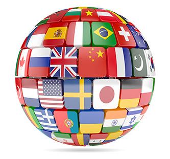 Globe of Flags image